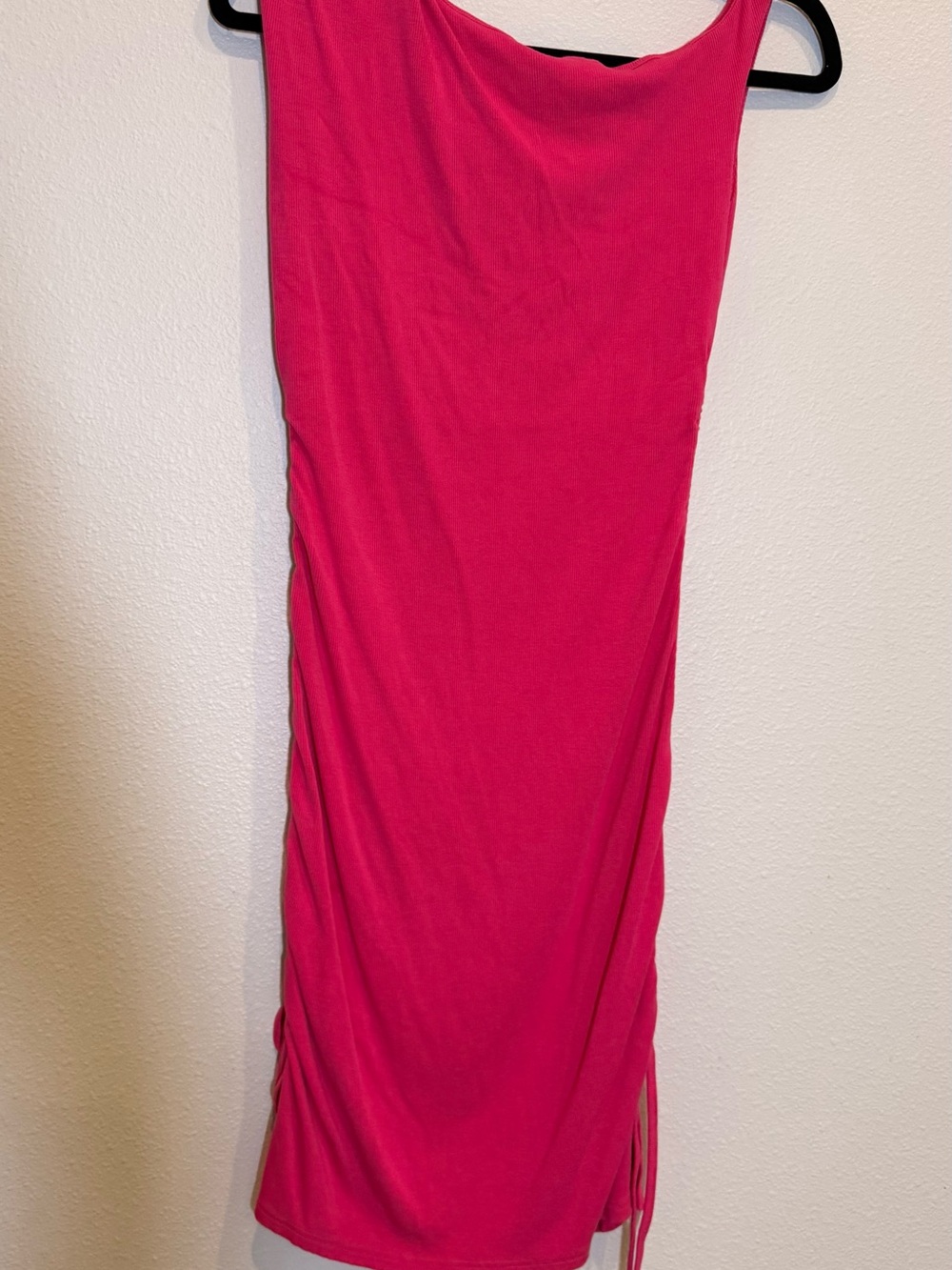 Women’s Hot Pink Side-Tie Skirt